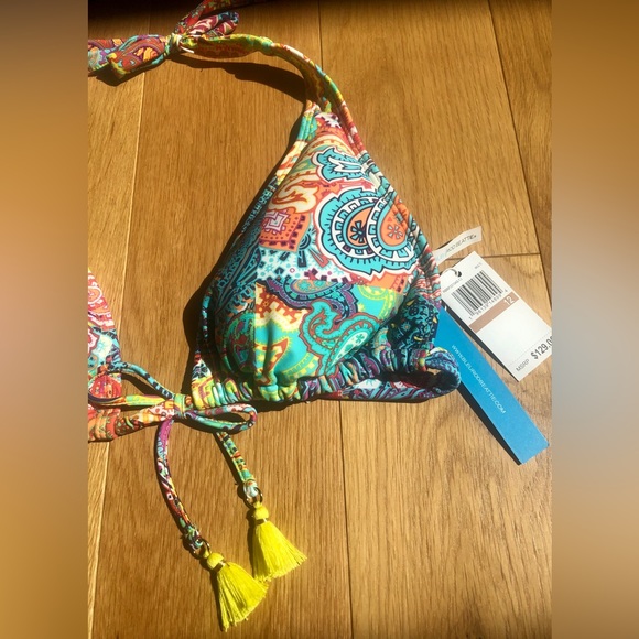 Bleu by Rod Beattie Bohemian Paradise Bikini 2 Piece Swimsuit Sz 12 - Picture 4 of 8
